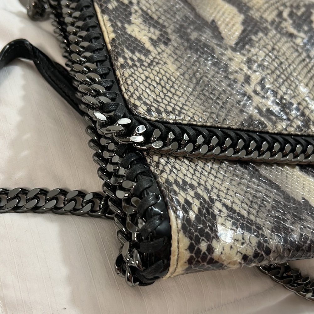 Stella McCartney Falabella Faux Python Bag - Picture 8 of 10